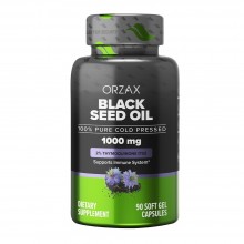 ORZAX BLACK SEED OIL (МАСЛО ЧЕРНОГО ТМИНА) 90 капсул