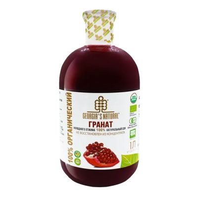 ORGANIC GEORGIAS NATURAL Гранатовый сок 1 л