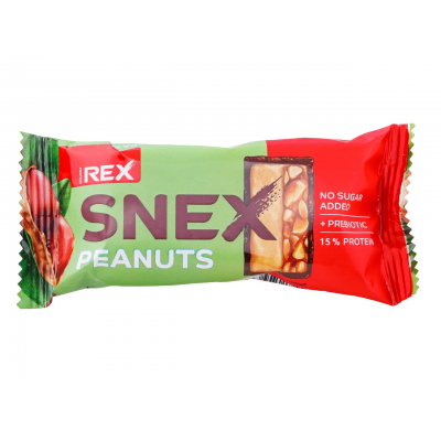 Protein Rex Батончики глазированные SNEX Арахис 50 гр