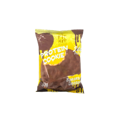 Fit Kit CHOCOLATE Protein COOKIE БАНАНОВЫЙ ДЕСЕРТ 50гр