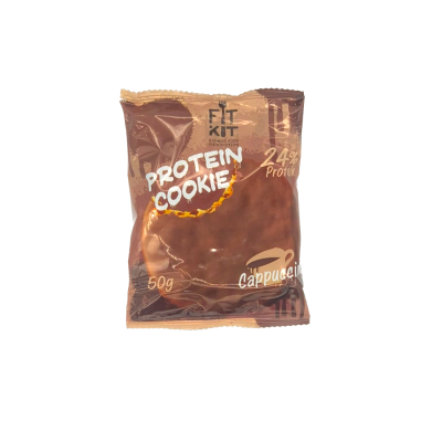 Fit Kit CHOCOLATE Protein COOKIE КАПУЧИНО 50гр