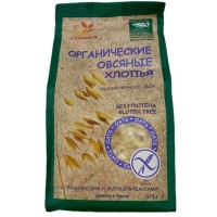 Сташевское Хлопья овсяные без глютена ORGANIC 375 гр.