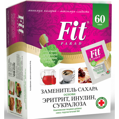 Fit Parad Заменитель сахара (60 саше)