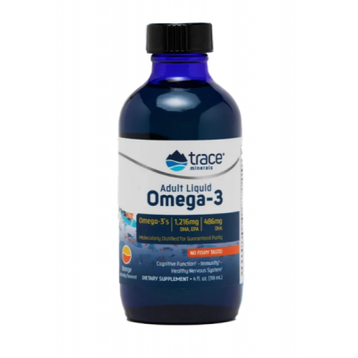 Trace Minerals Adult Liquid Omega-3 ОМЕГА-3 118 мл.