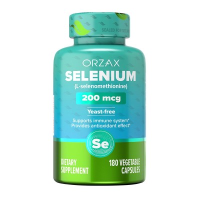 ORZAX SELENIUM 200 MCG 180 капсул (селен)