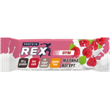REX Батончик протеиновый "малина-йогурт" 30% 60гр