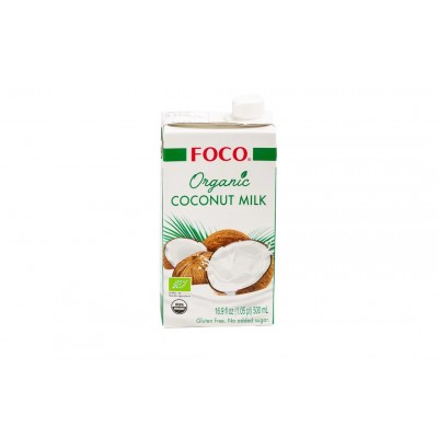 Кокосовое молоко FOCO ORGANIC Tetra Pak 500 мл
