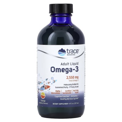 Trace Minerals Adult Liquid Omega-3 ОМЕГА-3 237 мл.