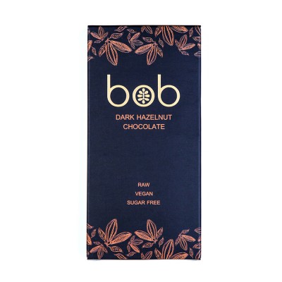 BOB Тёмный фундучный шоколад 50гр.
