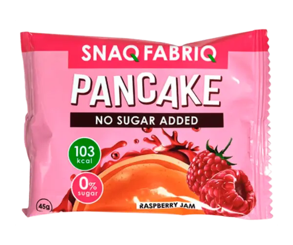 SNAQ FABRIQ Панкейк с начинкой "МАЛИНОВЫЙ ДЖЕМ" 45 гр.