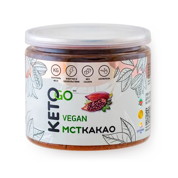 PF Keto Go какао порошок с МСТ 180 гр.