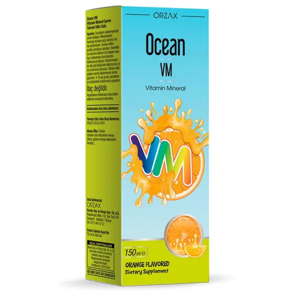 ORZAX OCEAN VM сироп для детей 150 мл