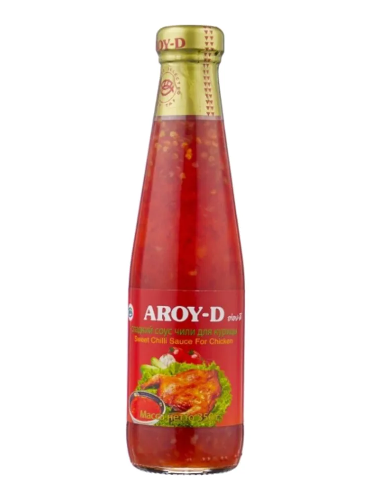 Соус чили сладкий для курицы AROY-D 350 мл.