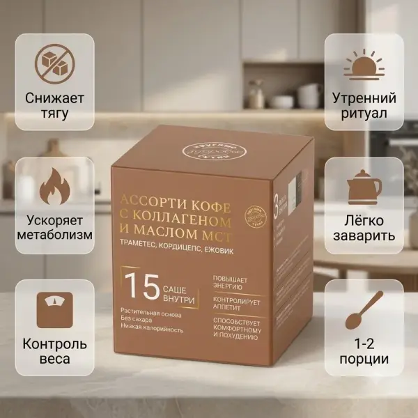 КС Кофе Ассорти саше 10 гр