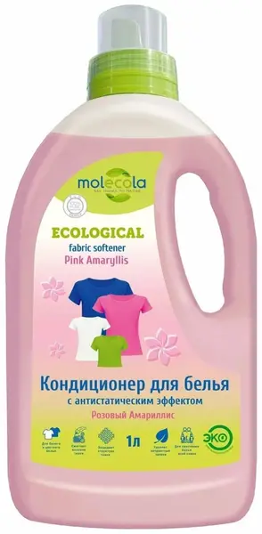 Molecola Кондиционер-смягчитель ткани "Розовый Амарилис" 1 л