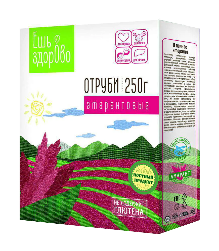 Отруби амарантовые "Di&Di" 250г
