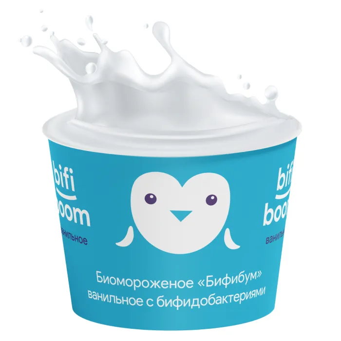 Bifiboom Биомороженое Ванильное 50 гр.