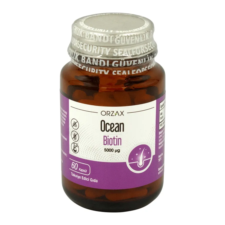 ORZAX OCEAN Биотин 60 капсул