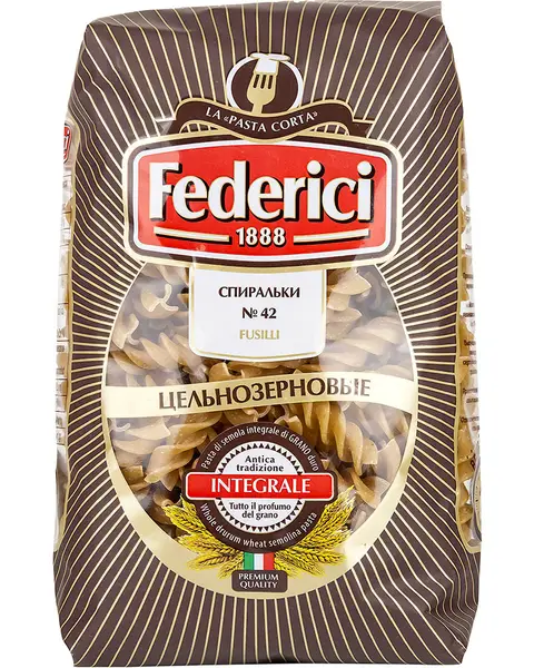Federici Спиральки цельнозерновые 400гр.