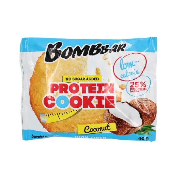 Bombbar Печенье протеиновое КОКОС 40гр