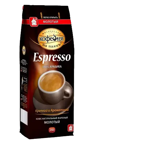 МКП ESPRESSO Кофе натуральный жареный молотый 250 гр.