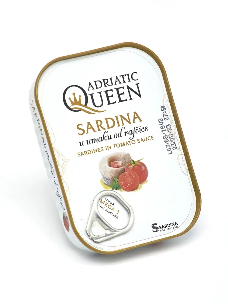 Adriatic Queen Сардины в томатном соусе 105 гр