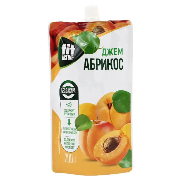 Fit Active Джем Абрикос 200 гр.