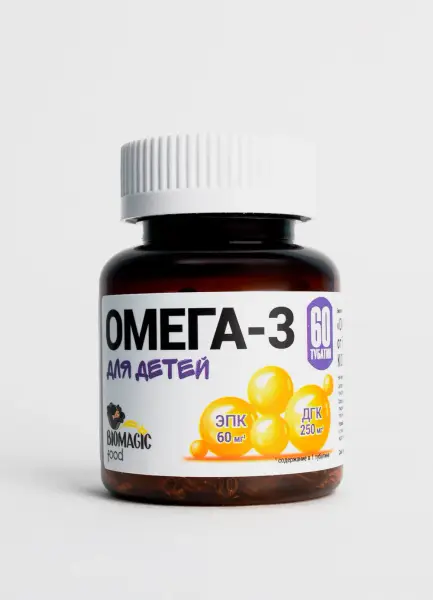 Bio Magic Омега-3 для детей 72 гр.
