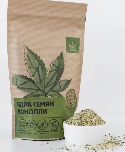Konoplektika Ядра семян конопли 500 гр.