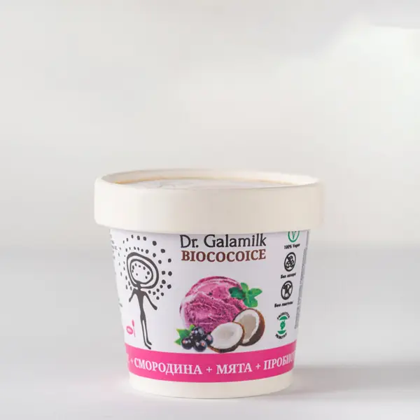 Gala milk Биомороженое Смородина