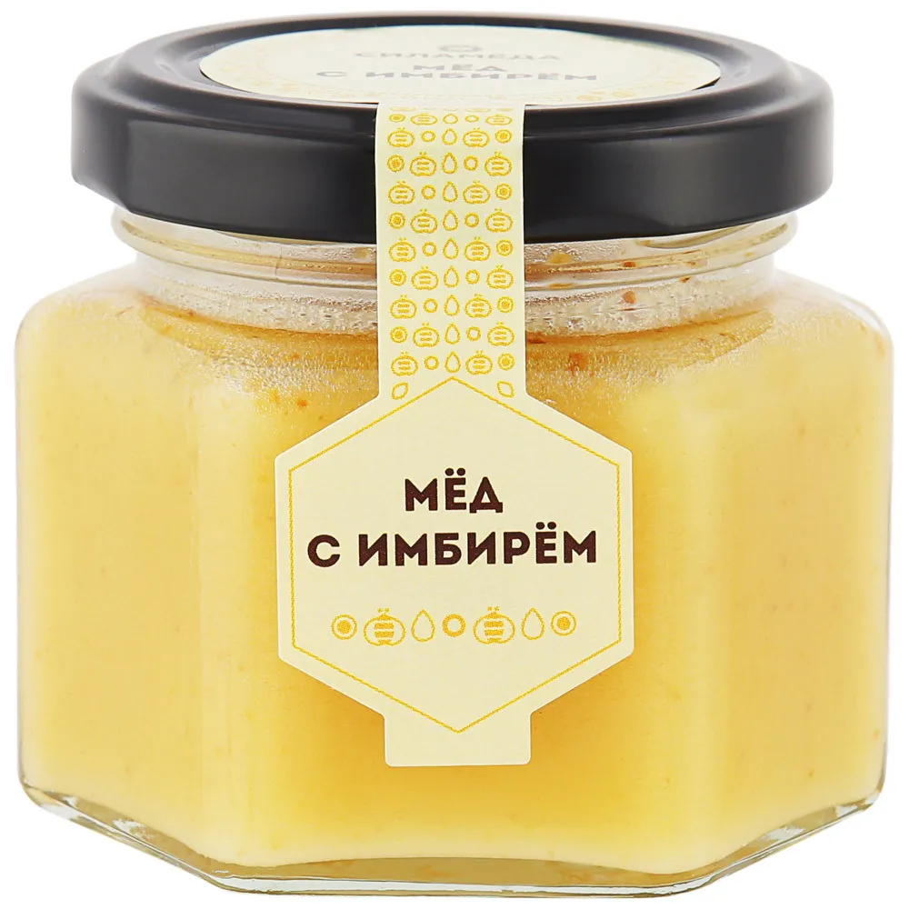 МММ Зімбір қосылған табиғи бал 150 гр.