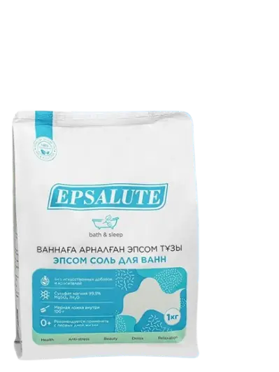 EPSALUTE Эпсом Тұзы 1 кг.