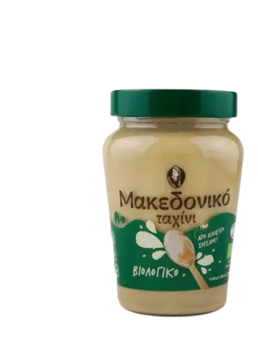 MACEDONIAN TAHINI Кунжутная паста тахини македонская ORGANIC 300гр.