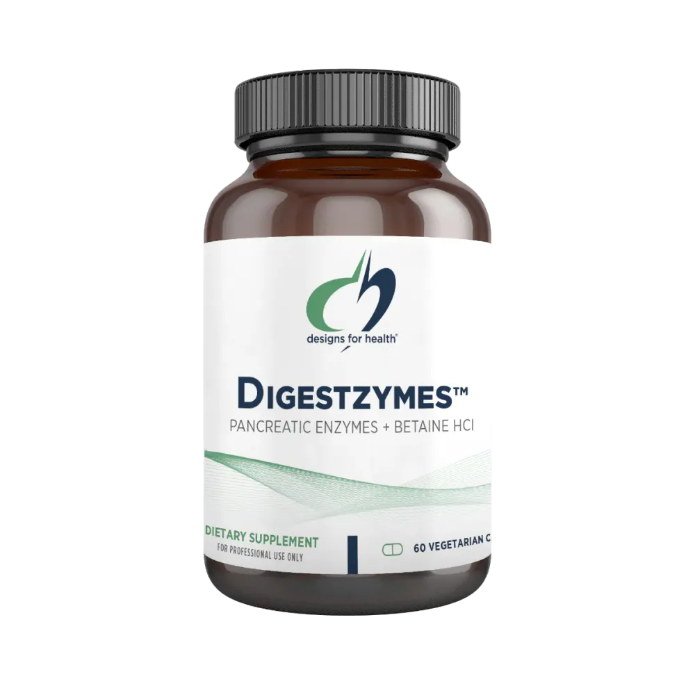 Design For Health Digestzymes Ферменты для пищеварения 60 капсул