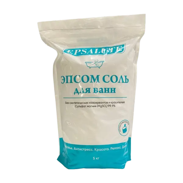 EPSALUTE Эпсом тұзы 5 кг.