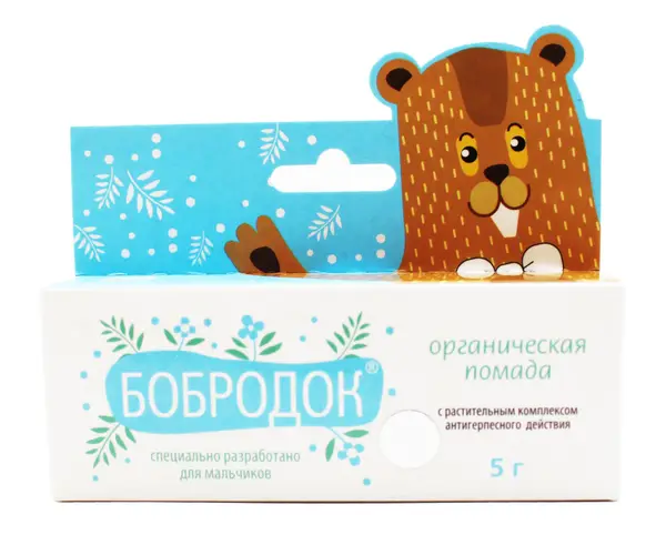 СМ Бобродок Помада липосомальная гигиеническая для мальчиков 5 гр.