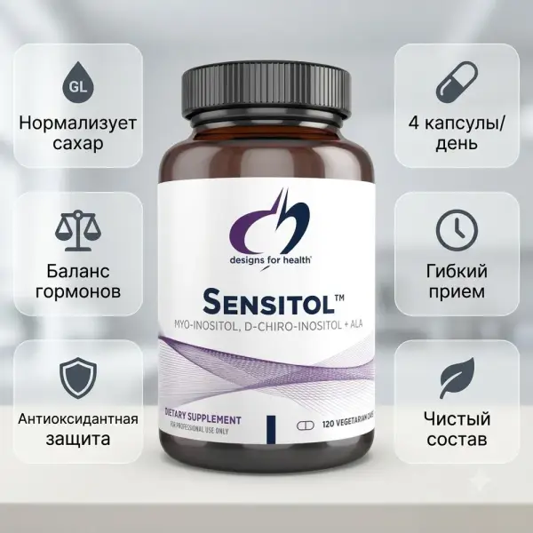 Design For Helth Sensitol 120 cap.