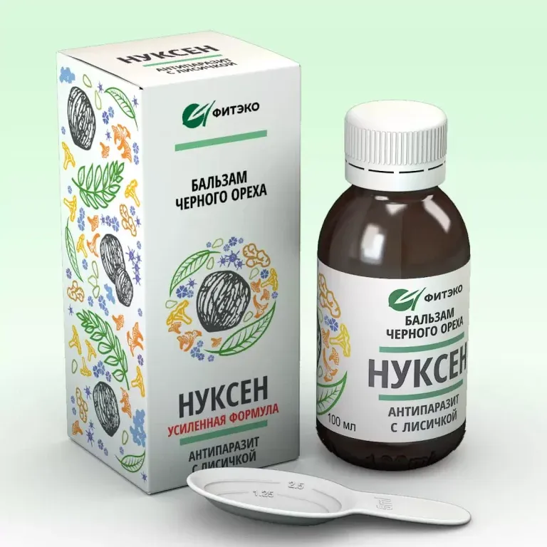 Нуксен Бальзам "Антиразит с лисичкой" 100 мл.