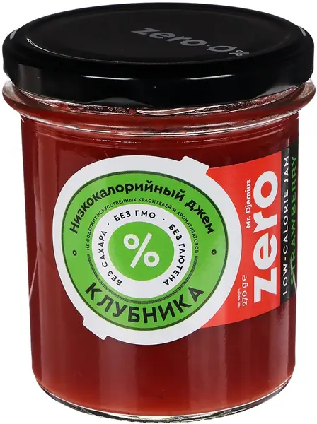 Джем Zero Клубника 270гр