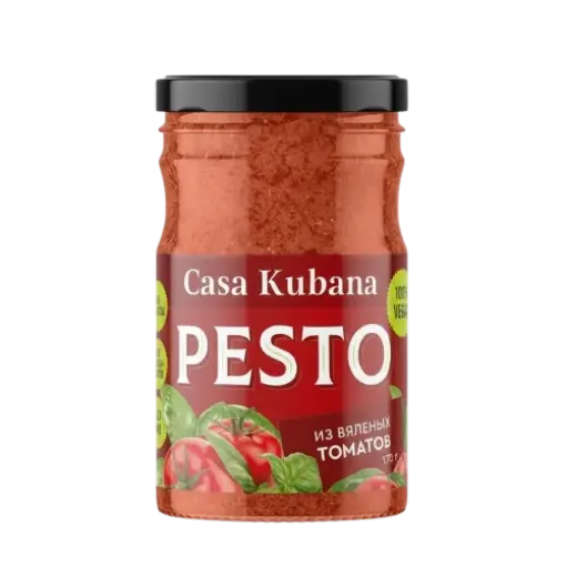 Casa Kubana кептірілген қызанақ песто соусы 170 г