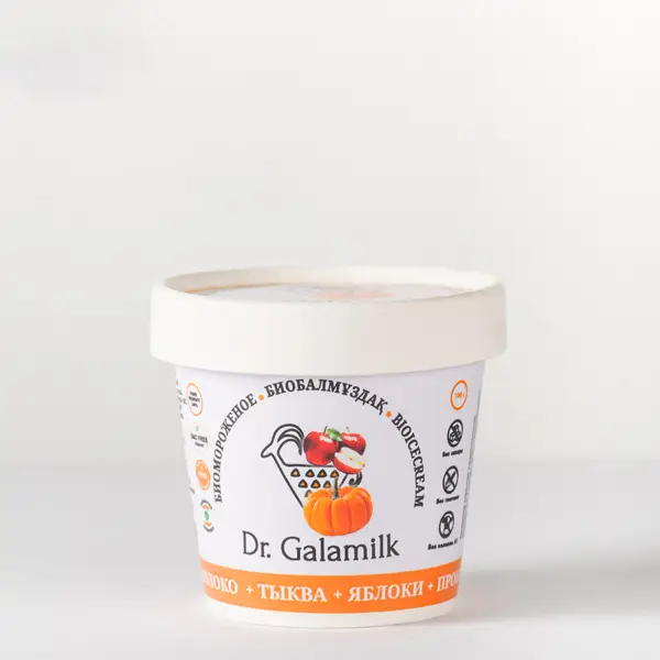 Gala milk Биомороженое Тыква-яблоко