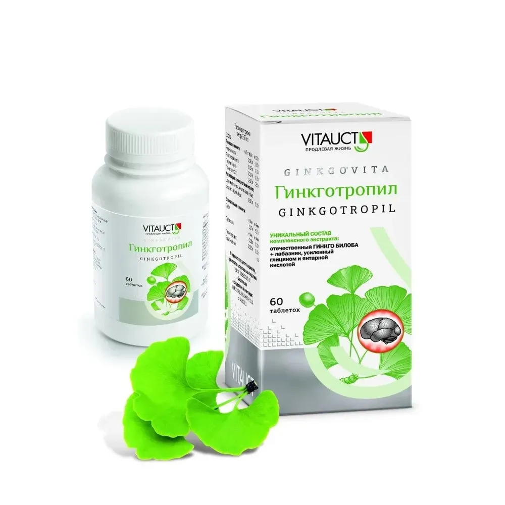 VITAUCT Гинготропил 60 таб.