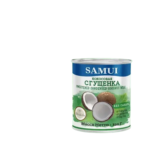 SAMUI Кокосовая сгущёнка без сахара 320 гр.
