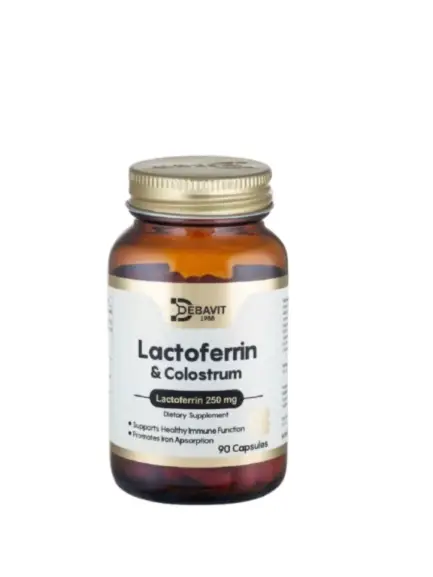 Debavit Lactoferrin & Colostrum 90 cap.