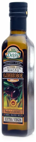 Delphi Масло оливковое нерафинированное Extra Virgin 250мл.