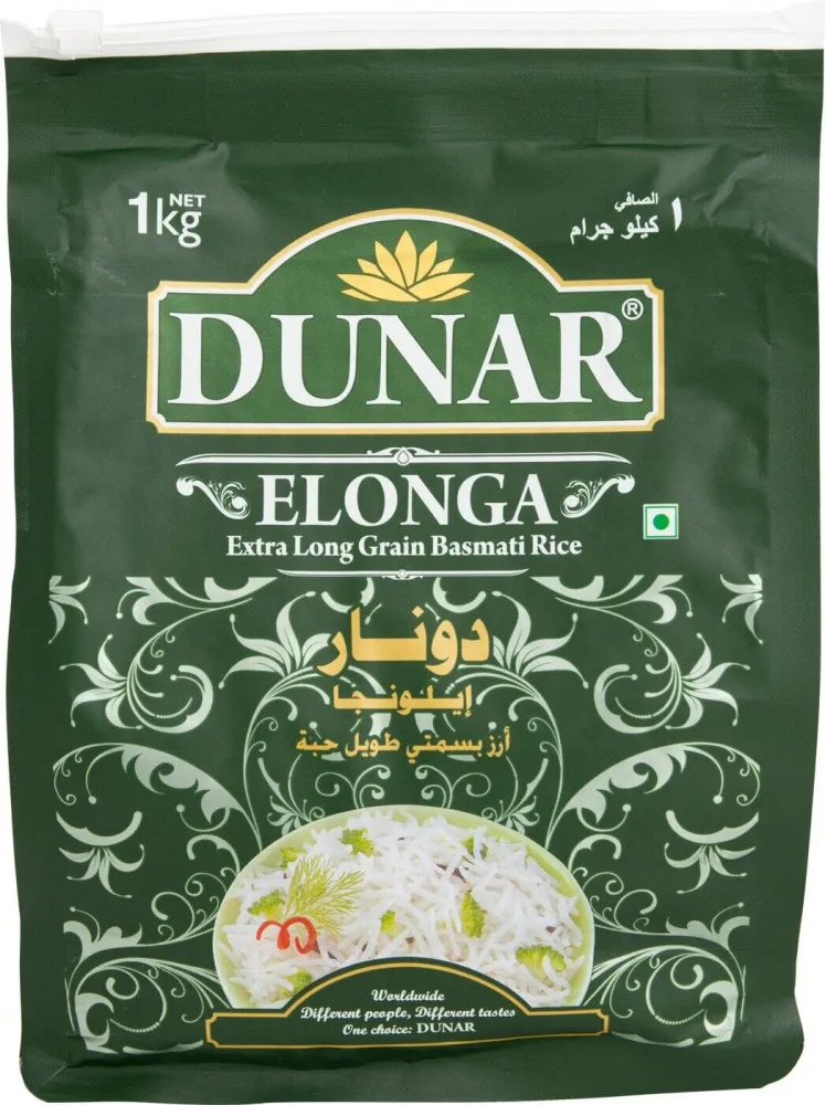 DUNAR Рис басмати Элонга 1 кг.