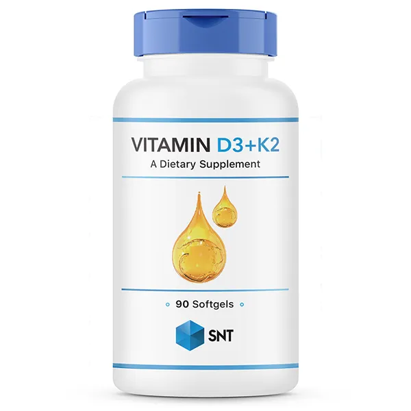 SNT Vitamin D3+K2 (Витамин Д3+К2) 90 капсул