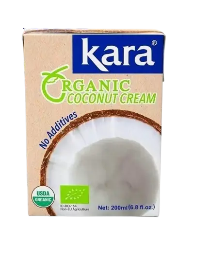 KARA Сливки кокосовые Тетра Пак 24% 200мл.