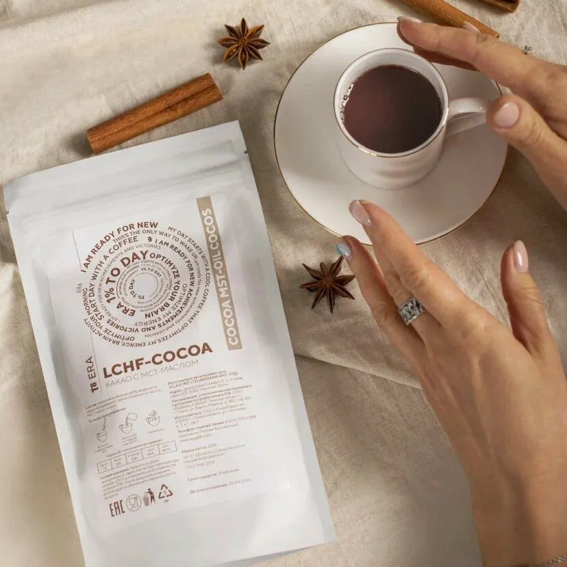 Тайга8 T8 LCHF-COCOA (порошок с высокой энергетической ценностью)