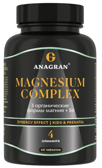 ANAGRAN Магний комплекс, 60 таблеток